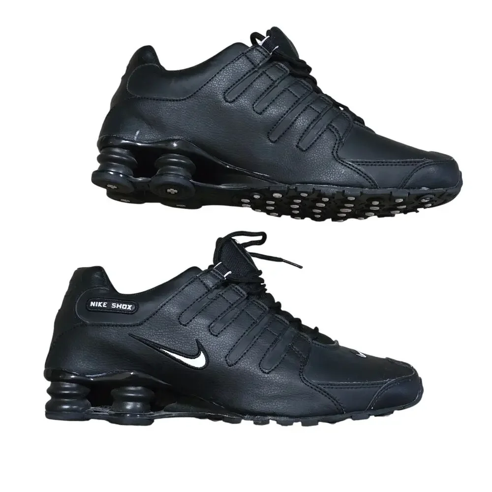 Nike Shox NZ EU Black - White 501524-091 Men's Size 12 NWOB